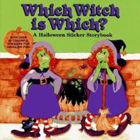 Which Witch is Which?: A Halloween Sticker Storybook 0671668684 Book Cover