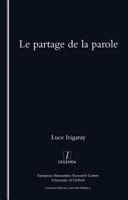 Le Partage de la Parole 1900755467 Book Cover