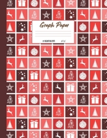 Graph paper: Cute Christmas presents cadeaux theme cover. Large US letter 8.5x11. 5x5 engineering 1/2 inch graphing grid. 170807189X Book Cover