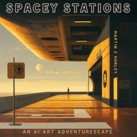 Spacey Stations: An Ai Art Adventurescape (For Space Adventurers!) B0DT9WN23C Book Cover