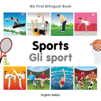 My First Bilingual Book–Sports (English–German) 1840597585 Book Cover