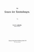 Die Genese Der Entzundungen 3662422646 Book Cover