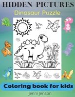 Hidden Pictures: Dinosaur PuzzleActivity&Coloring book for kids 3-5 years 0488481600 Book Cover