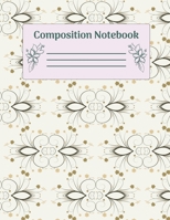 Composition Notebook: Wide Ruled Notebooks Paper - Composition Notebook (Diary, Journal) 8.5x11in 100 Pages Wide Ruled Notebooks Paper 1699132577 Book Cover