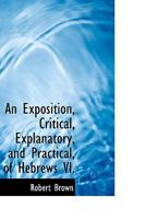 An Exposition, Critical, Explanatory, and Practical of Hebrews VI 1018929304 Book Cover