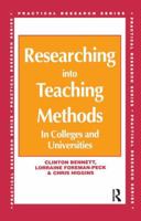 Researching Into Teaching Methods: In Colleges and Universities 0749417684 Book Cover