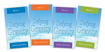 Defying Gravity Family Card Pack: 28 Days to the Life You Want 1501813536 Book Cover