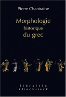 Morphologie historique du grec 2252033975 Book Cover
