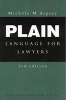 Plain Language for Lawyers 1862877750 Book Cover