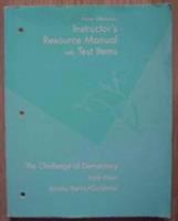 The Challenge of Democracy (Janda/Berry/Goldman)--Instructor's Resource Manual with Test Items 0618372474 Book Cover