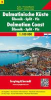 Dalmatian Coast 2 Sibenik/Split/Vis f&b 385084997X Book Cover
