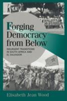 Forging Democracy from Below: Insurgent Transitions in South Africa and El Salvador (Cambridge Studies in Comparative Politics) 0521788870 Book Cover