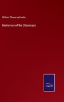 Memorials of the Chaunceys 3375155492 Book Cover