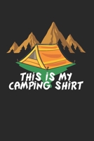 Camping Notizbuch: Camping Zelten Wandern Notizbuch f�r Liebhaber / Notizheft / Notizblock A5 (6x9in) Dotted Notebook / Punkteraster / 120 gepunktete Seiten 167144308X Book Cover