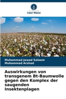 Auswirkungen von transgenem Bt-Baumwolle gegen den Komplex der saugenden Insektenplagen 6209083501 Book Cover