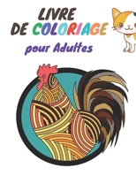 livre de coloriage pour adultes: Soulager les dessins d'animaux. Livre de coloriage pour adulte et enfants avec animaux (chats, chiens, Lions, ... coloriage mandala B08PXFVBD7 Book Cover
