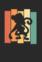 Affe �ffchen Notizbuch: Affe �ffchen Notizbuch f�r Liebhaber / Notizheft / Notizblock A5 (6x9in) Dotted Notebook / Punkteraster / 120 gepunktete Seiten 1673933254 Book Cover