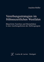 Vererbungsstrategien Im Frühneuzeitlichen Westfalen 3828204465 Book Cover