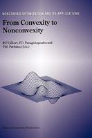 From Convexity to Nonconvexity 0792371445 Book Cover