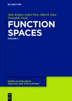 Function Spaces, 2 311027373X Book Cover