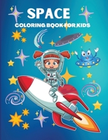 Space: A Funny Coloring Book for Kids Ages 2+ 0699179289 Book Cover