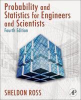Introduction to Probability and Statistics for Engineers and Scientists, Third Edition 0125984723 Book Cover