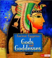 Ancient Egyptian Gods and Goddesses 1429679700 Book Cover