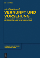 Vernunft und Vorsehung 3110351250 Book Cover