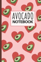 Avocado Notebook: Funny Avocado Notebook Journal For Avocado Lovers For Writing And Sketching Great Idea For Birthday or Christmas Gift 6x9 1672340020 Book Cover
