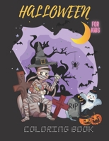 Halloween coloring book for Kids: Halloween Activity Book for Kids ,A Scary Fun Workbook For Happy Halloween Learning, Costume Party Coloring, Witch,vampire, Word Search and More! B08JDTNPQG Book Cover