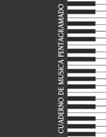 Cuaderno de Musica Pentagramado: Cuaderno de Música con 8 Pentagramas Por Página, Muy Fácil Para Escribir Notas | Libreta Notación Musical | Tamaño A4 ... y práctica individual (Spanish Edition) 1694204871 Book Cover