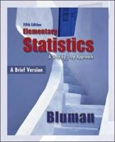 Elementary Statistics: A Step by Step Approach: A Brief Version [With DVD] 007772058X Book Cover