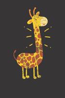 Notebook 6x9 120 Pages: Giraffe Giraffes Vintage 1081819723 Book Cover