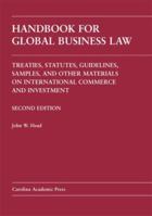 Handbook for Global Business Law 1594603820 Book Cover