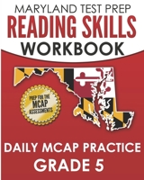 MARYLAND TEST PREP Reading Skills Workbook Daily MCAP Practice Grade 5: Preparation for the MCAP English Language Arts Assessments B0848QQVN7 Book Cover