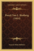 Poezij Van L. Rietberg (1814) 1167534549 Book Cover