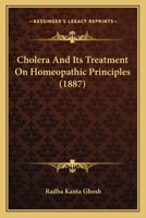 Cholera And Its Treatment On Homeopathic Principles 1120176158 Book Cover