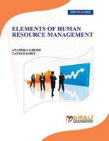 ELEMENTS OF HUMAN RESOURCE MANAGEMENT 9383750375 Book Cover