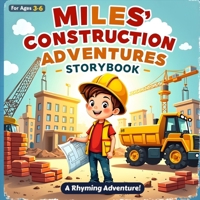 Miles' Construction Adventures Storybook: Big Machines, Teamwork, and Imagination for Kids Ages 3-6 (The Imagination Builders Activity Book Series) B0F3TJ9LZC Book Cover