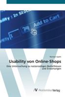 Usability von Online-Shops 3639409566 Book Cover