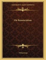 On Renunciation 1163019380 Book Cover