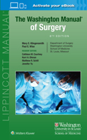 The Washington Manual of Surgery 197512006X Book Cover