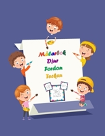 Målarbok Djur Fordon Tecken: En rolig presentbok för målarbok, 51 sidor med djurfordon och karaktärer Unik design för barn 3-5 åldrar B08L3XBWHS Book Cover