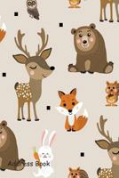 Address Book: Include Alphabetical Index With Cute Forest animal seamless cover 1794289666 Book Cover
