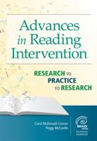 Advances in Reading Intervention: Research to Practice to Research 1598579681 Book Cover