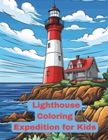 Lighthouse Coloring Expedition for Kids B0CTHR9DY3 Book Cover