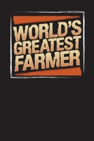 World's Greatest Farmer: Farm Expense Logbook and Diary for Finances 167358523X Book Cover