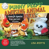 Punny Peeps' Amusing Animal Jokes 1951278100 Book Cover