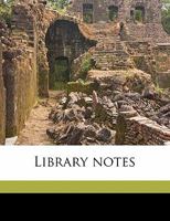 Library Notes 1512282847 Book Cover
