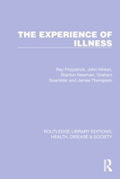The Experience of Illness 042278530X Book Cover